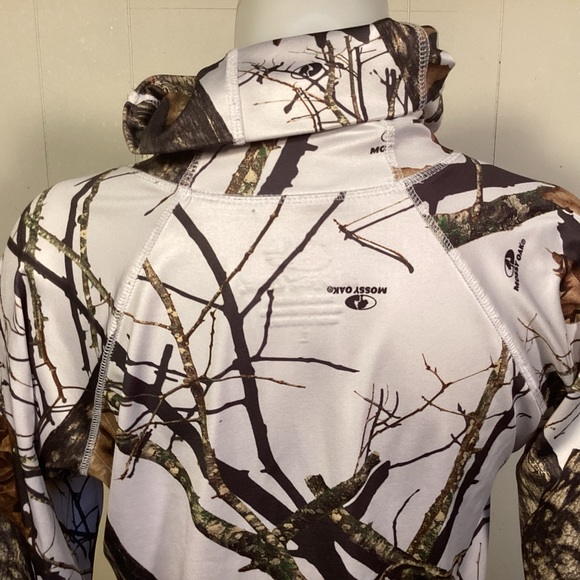 Mossy Oak Snow Camouflage long sleeve turtleneck womens large - Picture 7 of 10